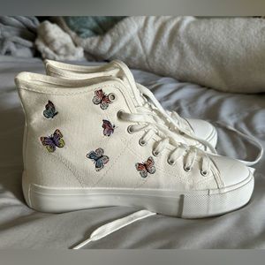 Butterfly high tops from American Eagle